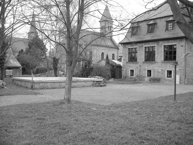 Gelände des Dorfgemeinschaftshauses